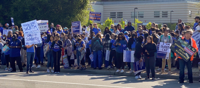 Stanford nurse strike S