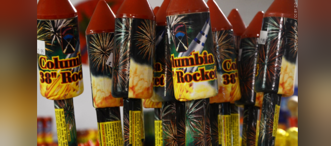 illegal fireworks S