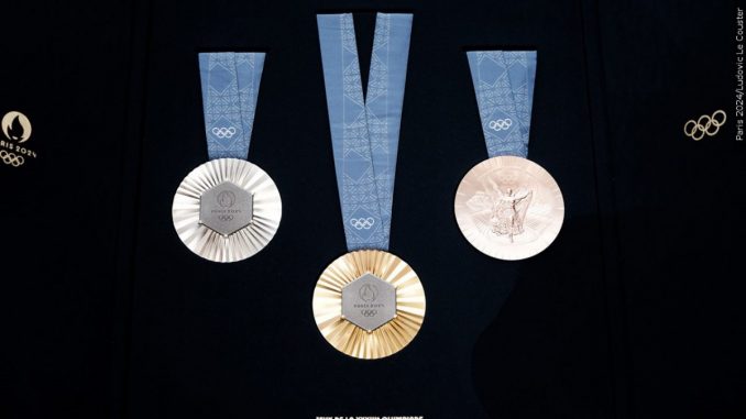 Olympic Paris medal S