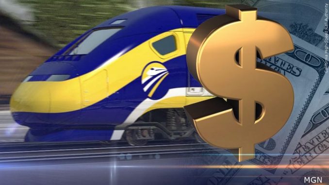 high speed rail money S