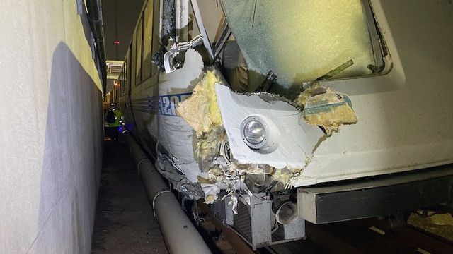 BART truck crash S